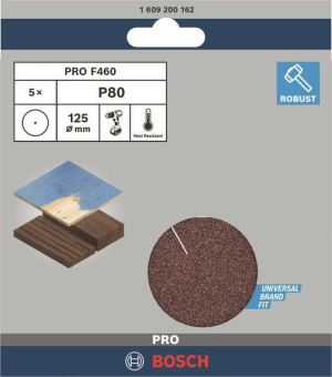 Bosch 5Schleifblatt Papier    1609200162 