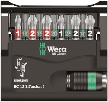 Wera BiTorsion Bits Satz     05057420001 