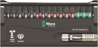 Wera Bit-Check 30 Impaktor 2     0520394 