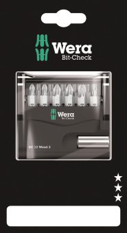 Wera Bit-Check 12 Wood 2         0521402 