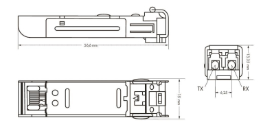 WAGO 852-1210 SFP Module 1000BASE,LX 