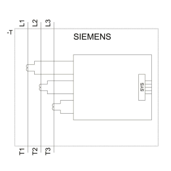 Siemens 3RB29662WH2 Stromwandler 