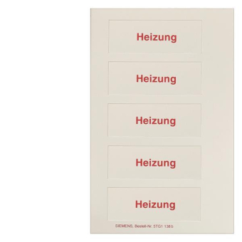 Siemens 5TG1894 DELTA profil Schild 