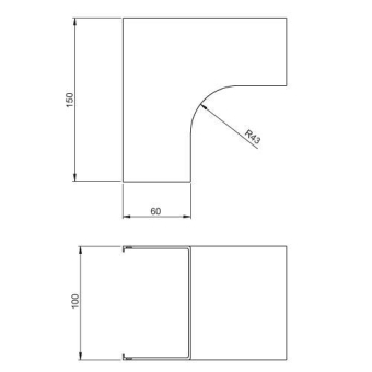 Unex Inneneck reinweiß RAL9010  31333-02 