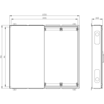 Siemens ALPHA160DIN,Wand-  8GK1032-4KK41 