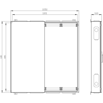 Siemens ALPHA160DIN,Wand-  8GK1032-5KK41 