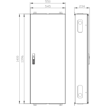 Siemens ALPHA400DIN,Wand-  8GK1112-7KK22 