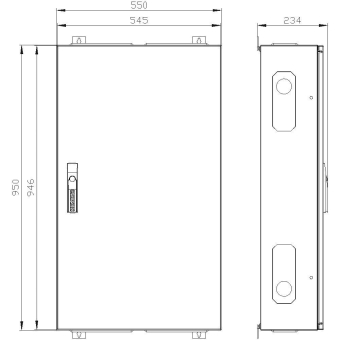 Siemens ALPHA400DIN,Wand-  8GK1112-4KK22 