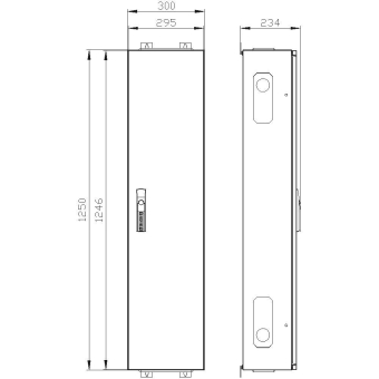 Siemens ALPHA400DIN,Wand-  8GK1112-6KK12 