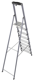 KRAU SECURO-Alu-Leiter 8 Stufen   126467 