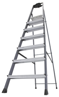 KRAU SECURO-Alu-Leiter 7 Stufen   126450 