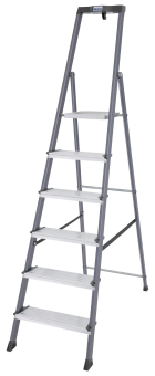 KRAU SECURO-Alu-Leiter 6 Stufen   126443 