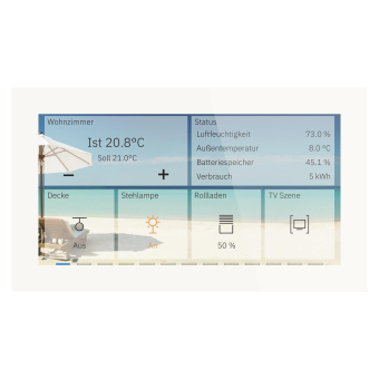 MDT BE-GTS06TW.01S Glas Touch Smart 