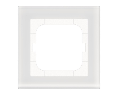 MDT BE-GTR163W.01 Glasrahmen 1fach 