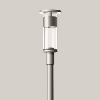 BEGA Aufsatzleuchte silber      77165AK3 