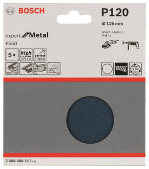 Bosch 5Schleifblatt F550      2608608Y17 