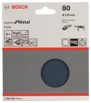 Bosch 5Schleifblatt F550      2608608Y15 