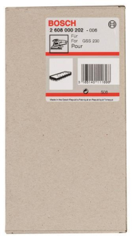 Bosch Schleifplatte 185x93mm  2608000202 