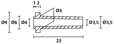 Hellermann HV2213-PVC-FR-BK(2000) 