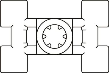 Hellermann T50SDSBS5-PA66HS/PA66HIRHS-BK 