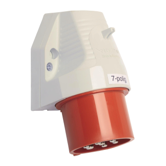 Walther Wandgerätestecker 32A 7P  630706 