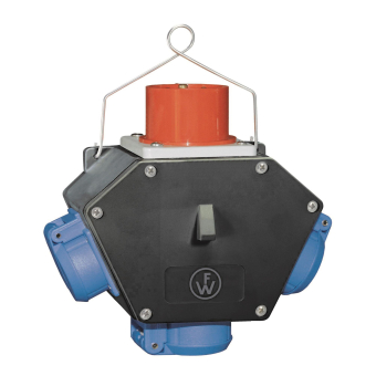 Walther Gummi X-BoxX 16A 3Schuko 64X0001 