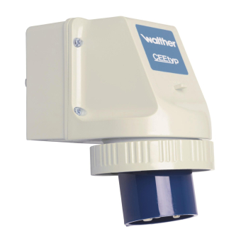 Walther Wandgerätestecker 16A 3P  618306 