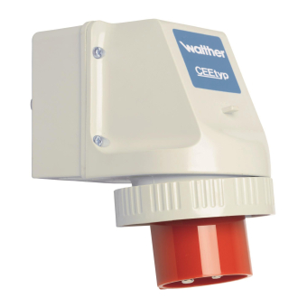 Walther Wandgerätestecker 32A 4P  638409 