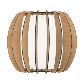 EGLO Wandleuchte/1 Ahorn/Weiss     95602 