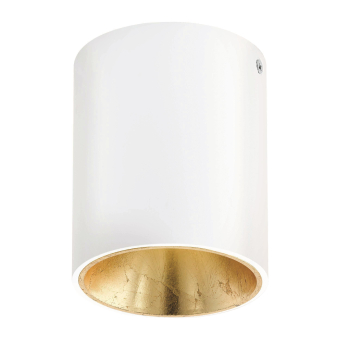 EGLO    LED-DL Ø100 WEISS/GOLD 'POLASSO' 