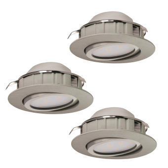 EGLO SET 3xLED-Einbauspot D:84     95853 