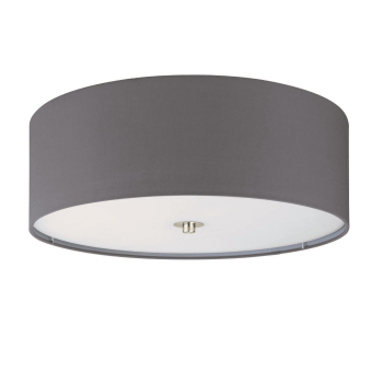 EGLO Deckenleuchte/3 Grau/Nickel-  94921 