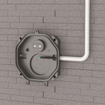 DOTLUX Wandleuchte DROP IP66 5231-0FW100 