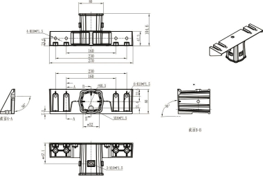 DOTLUX Mastadapter 60mm             4910 