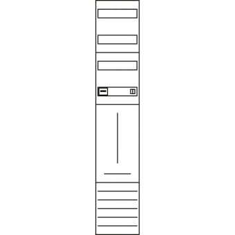 EATON ZSD-N19A1187 Zählerfeld 1-  257481 