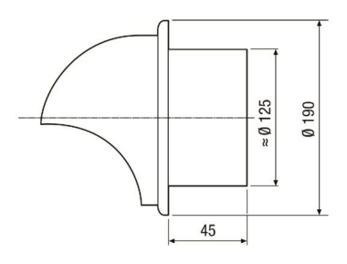 Maico Lufthaube                LH-V2A 12 