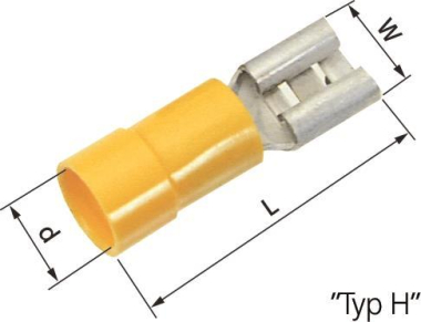 LAPP Rund-     FLACHSTECKHÜLSE L-RB 49 H 