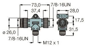 Turck Zubehör für         RSM FKM RKM 57 
