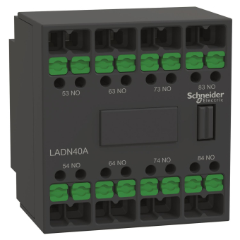 Schneider Hilfsschalterblock 4S  LADN40A 