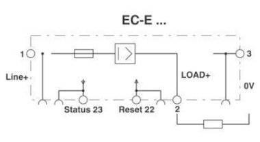 Phoenix 0903042            EC-E 1A DC24V 