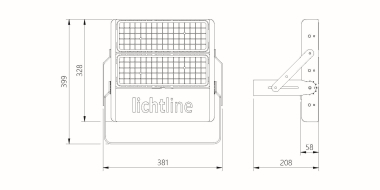 Lichtline IndustryLUX FLAT  445015600030 