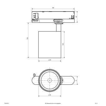 EVN LED Schienenstrahler -      TS250102 