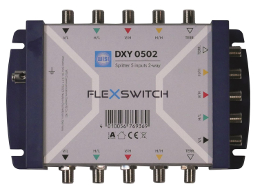WISI FLEXSWITCH Verteiler 2-fach DXY0502 