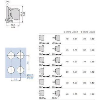 GS Hilfsschalterblock           ZB4BZ105 