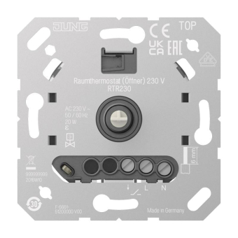 Jung Raumthermostat (Öffner) 230V RTR230 