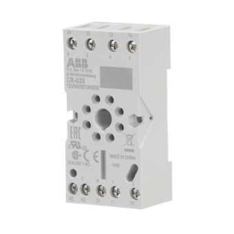 ABB Sockel für 2We CR-U Relais    CR-U2S 