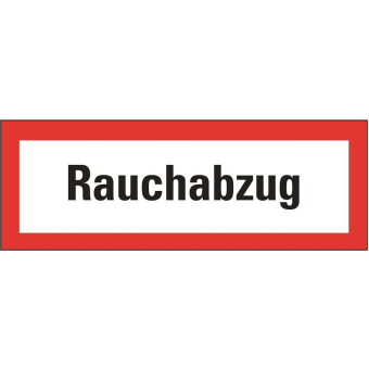 HEIN 2472 Feuerwehrschild Rauchabzug 