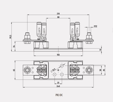 ETI PK 3 M10-M10 DC 1000V 1    004122023 