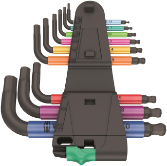 Wera 950/9 Hex-Plus Multicolour  0520751 
