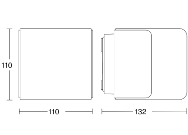 Steinel     L 835 C ohne Bewegungsmelder 